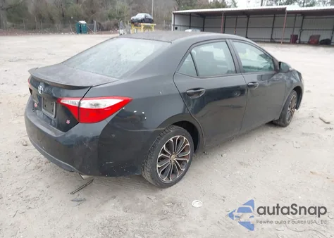 2014 Toyota Corolla S Plus from USA, damaged, VIN 5YFBURHE0EP121836